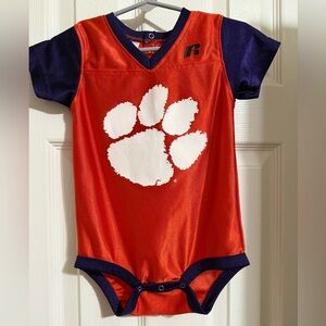 New Russell Clemson Jersey Romper